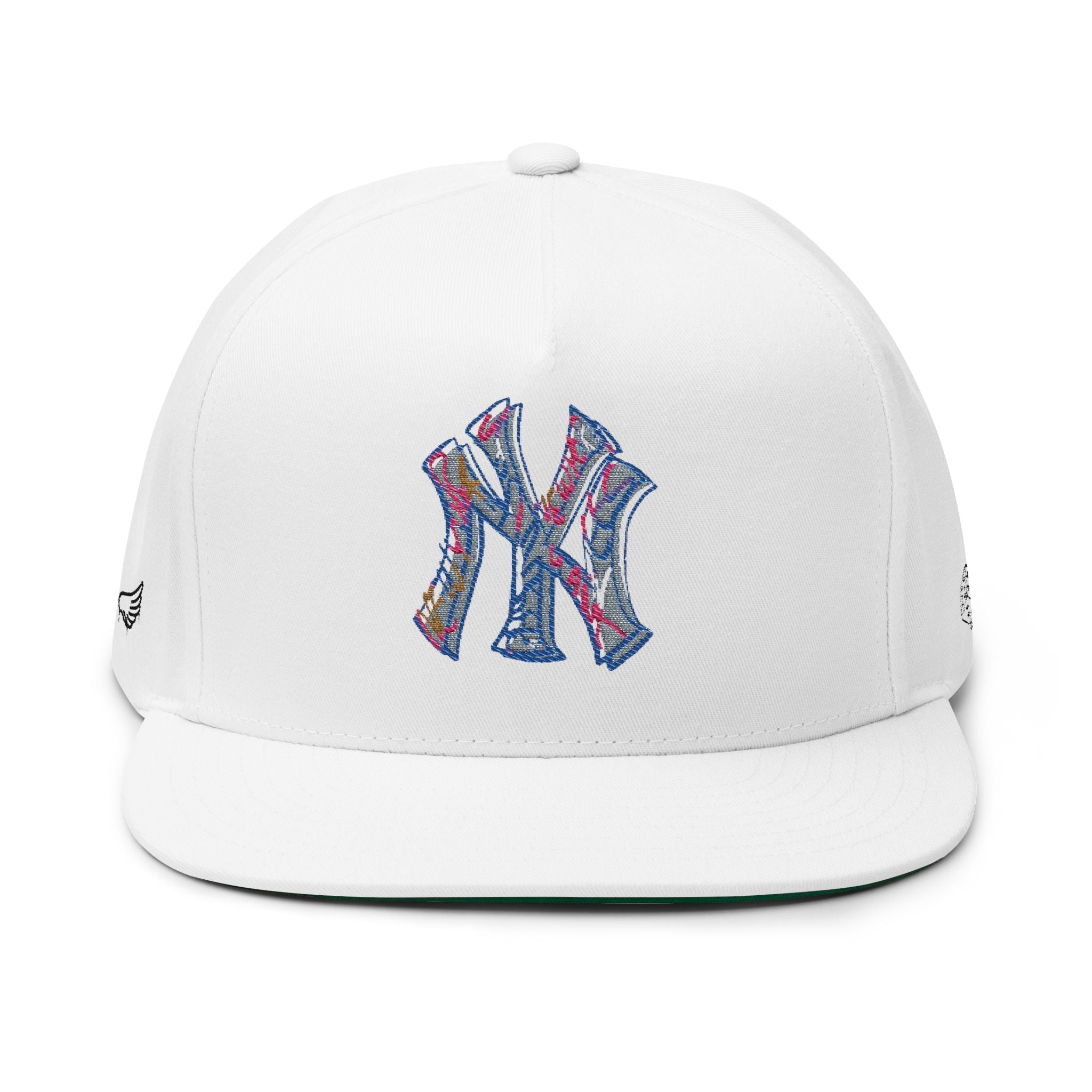Premium NY Flat Bill Cap (Embroidery)
